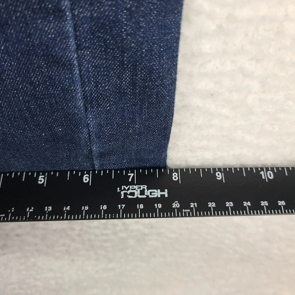 Levi's‎ 513 Jeans Mens 33x34 Blue Slim Straight Dark Wash Denim